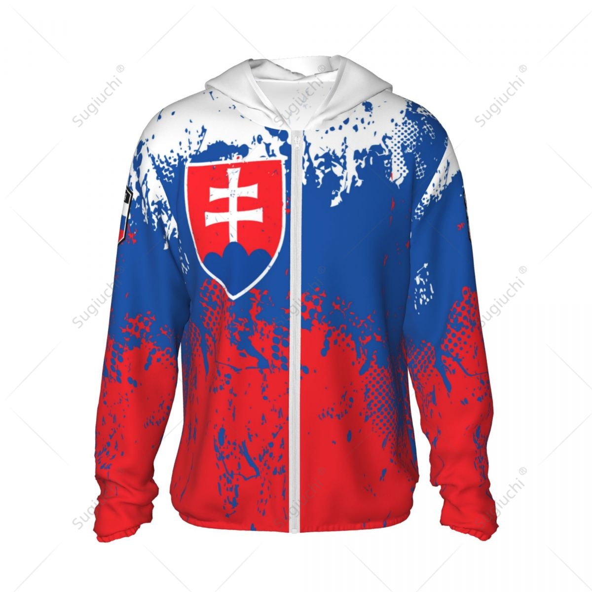 Slovakia Flag Sun Protection H - Fishing Hoodie บทวิจารณ์และราคา