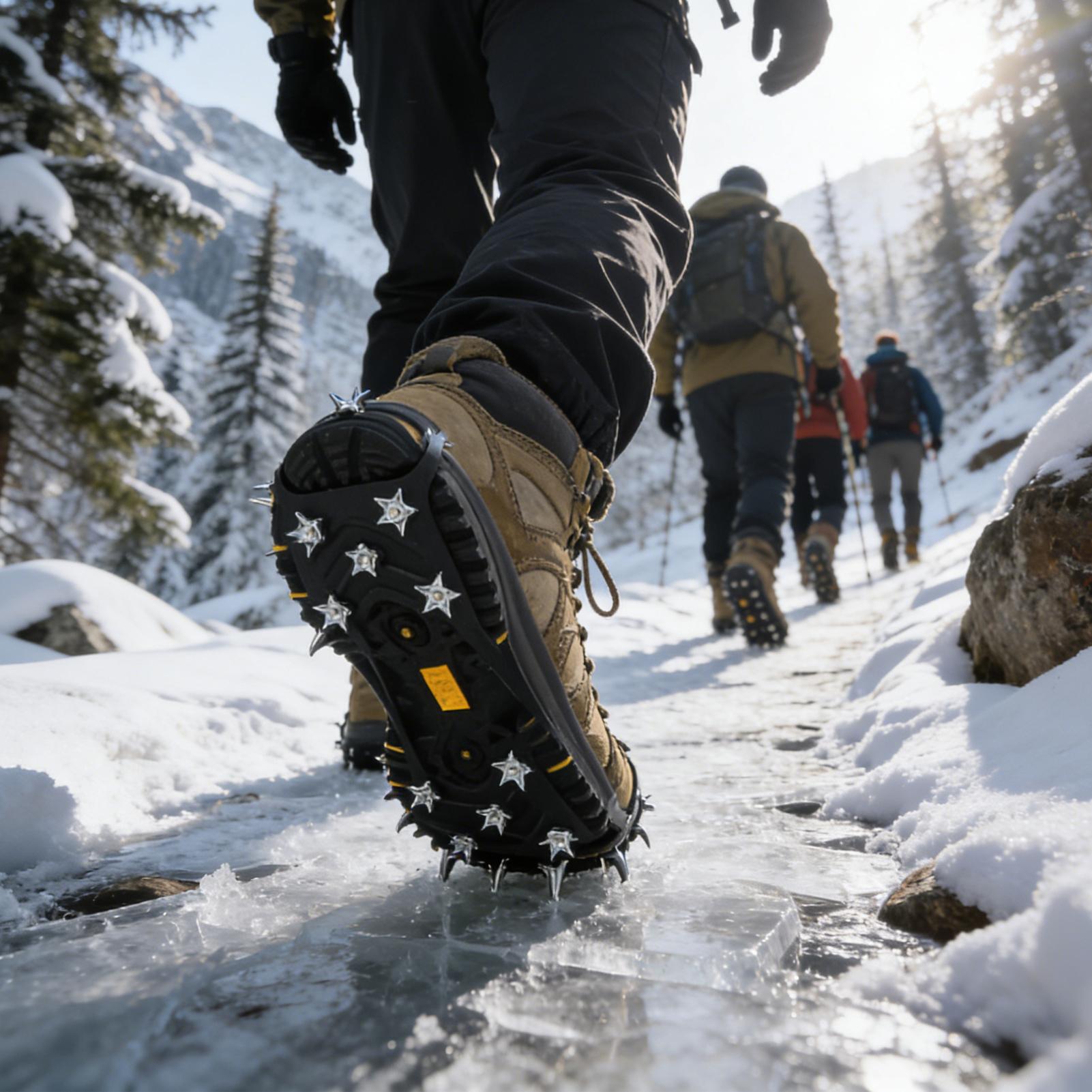 Ice Traction Cleats 8-Spikes A - Fishing Boots บทวิจารณ์และราคา
