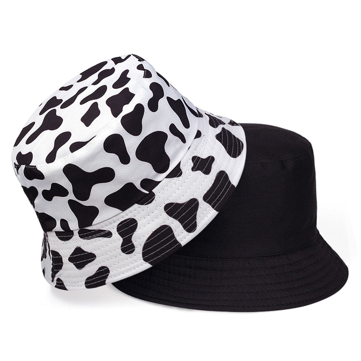 2025 Bucket Hat Dairy Cow Prin - Fishing Hat บทวิจารณ์และราคา