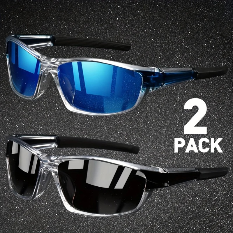 1/2PCS Sports Sunglasses for M - Fishing Sunglasses Polarized บทวิจารณ์และราคา
