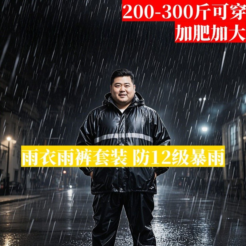 Plus Size Rain Suit Separate M - Fishing Jacket Waterproof บทวิจารณ์และราคา