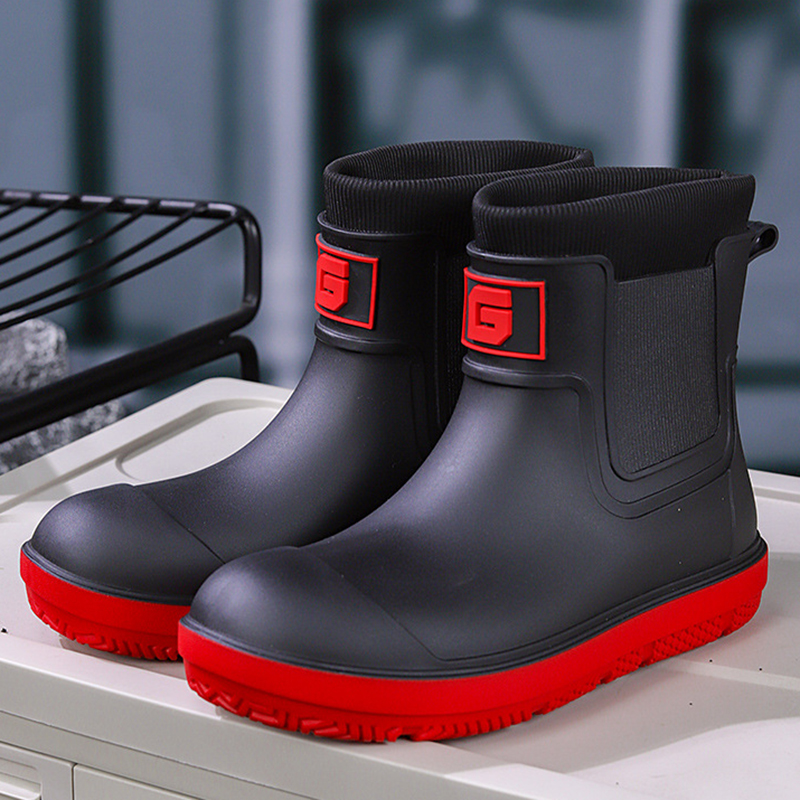 New Men's Rain Boots Outdoor S - Fishing Boots บทวิจารณ์และราคา