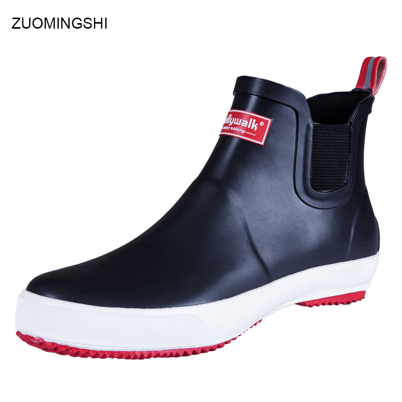 Sale Men Rubber Rain Boots Gum - Fishing Boots บทวิจารณ์และราคา