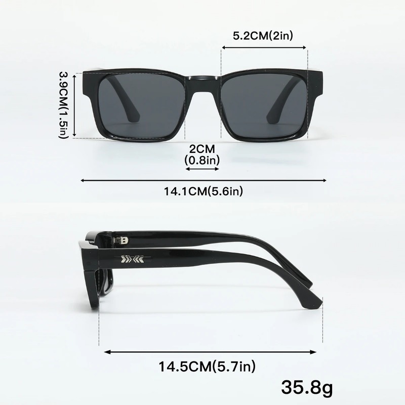 Quality Men Square Polarized S - Fishing Sunglasses Polarized บทวิจารณ์และราคา