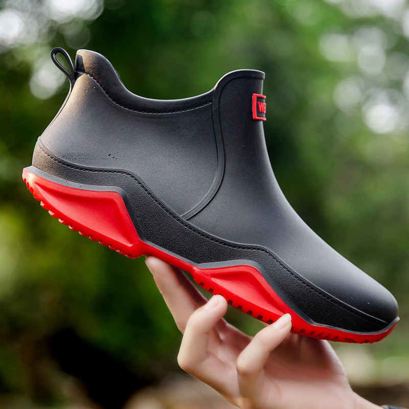 Fashion Rain Shoes Outdoor Wat - Fishing Boots บทวิจารณ์และราคา