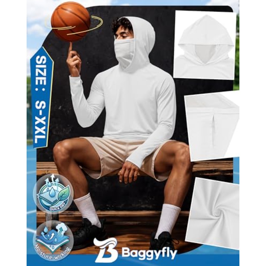 Men's UPF 50+ Sun Protection H - Fishing Mask Sun Protection บทวิจารณ์และราคา