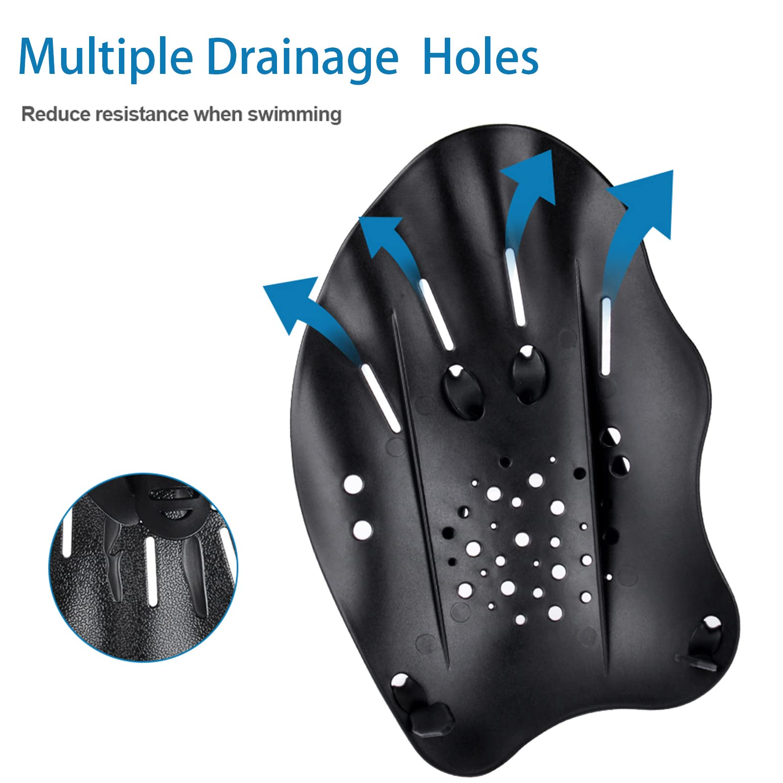 Adjustable Swimming Hand Paddl - Fishing Gloves บทวิจารณ์และราคา
