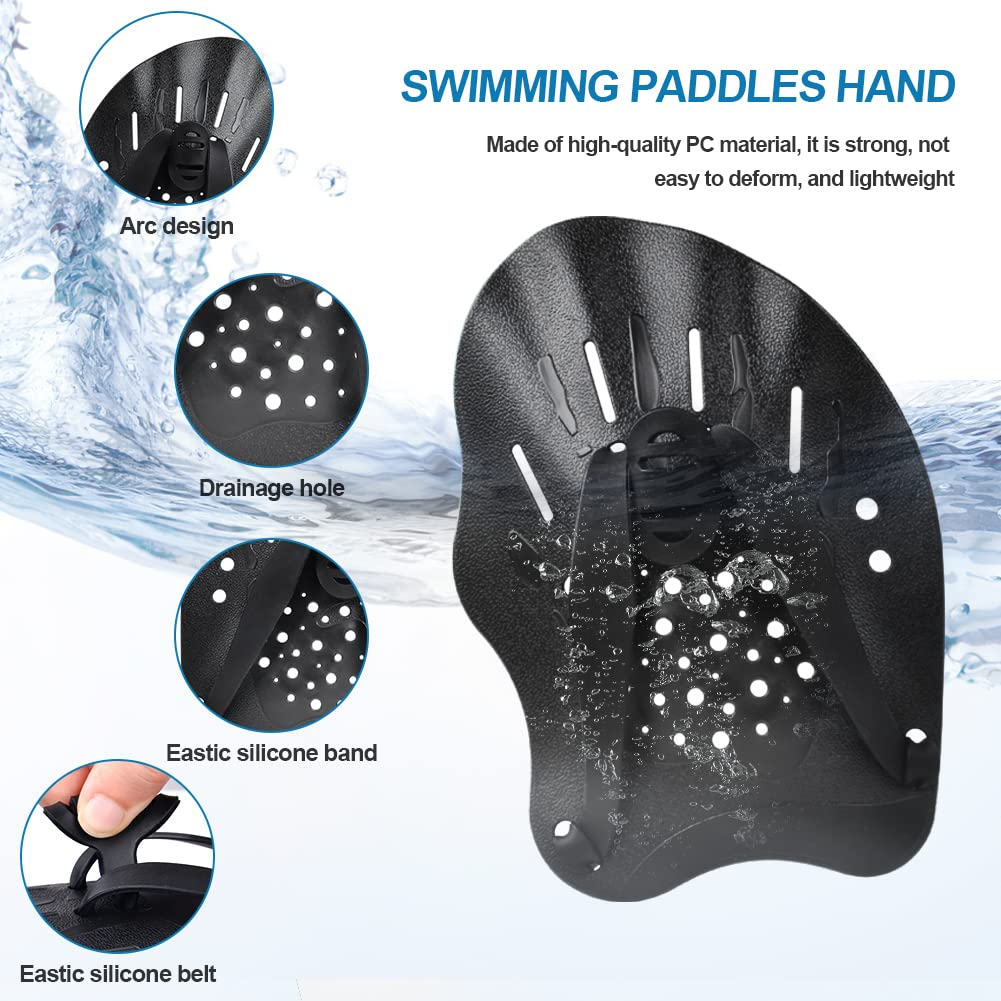 Adjustable Swimming Hand Paddl - Fishing Gloves บทวิจารณ์และราคา