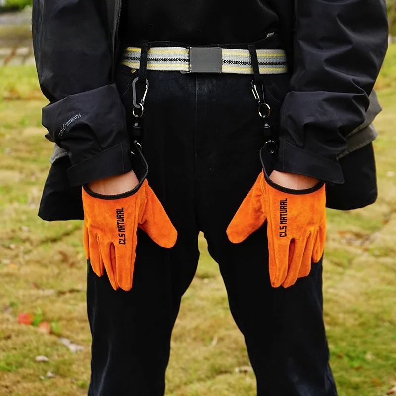 Heat Resistant BBQ Gloves Cowh - Fishing Gloves บทวิจารณ์และราคา