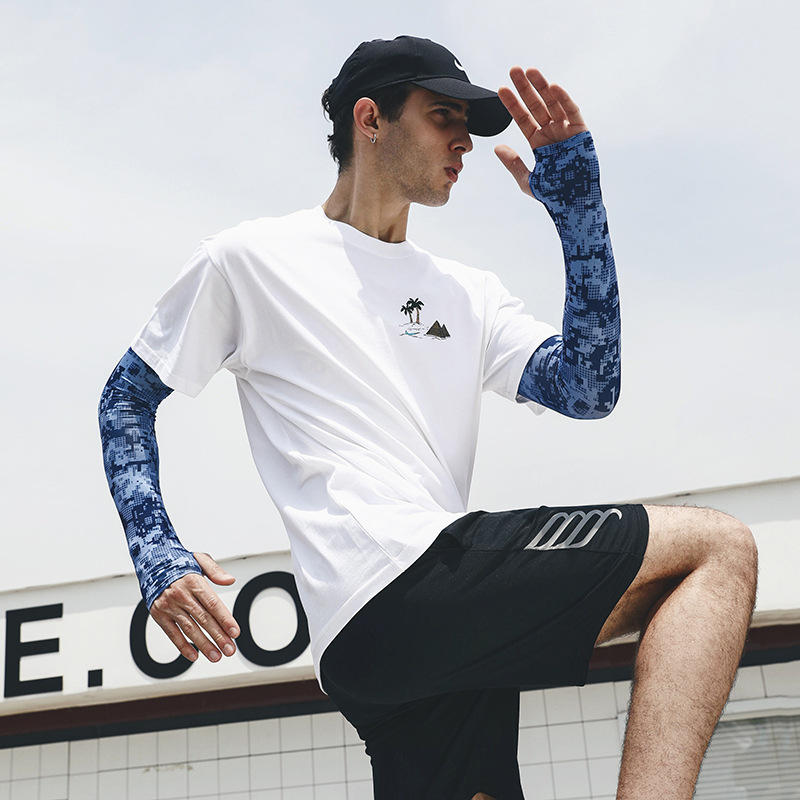 Uv Solar Arm Sleeve Men Summer - Fishing Gloves บทวิจารณ์และราคา