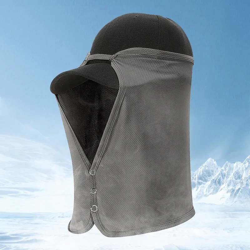 Quick Drying Fishing Cap Face  - Fishing Mask Sun Protection บทวิจารณ์และราคา