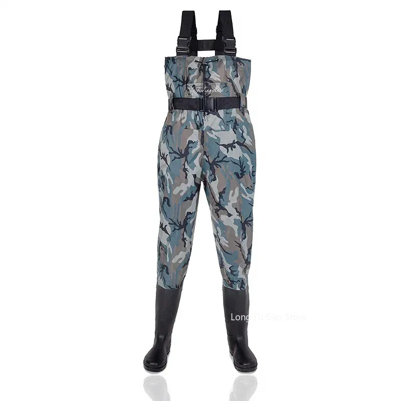 Fishing Waders Pants Overalls  - Fishing Pants Waterproof บทวิจารณ์และราคา