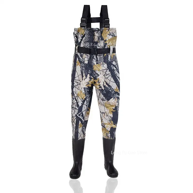 Fishing Waders Pants Overalls  - Fishing Pants Waterproof บทวิจารณ์และราคา