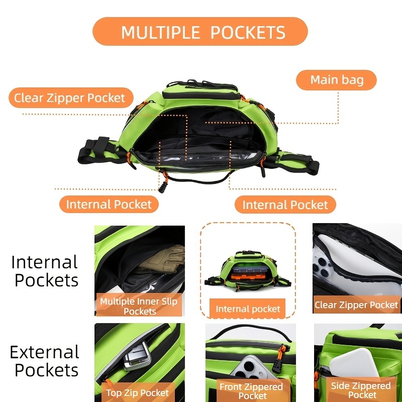 Large Capacity Multifunctional - Fishing Backpack บทวิจารณ์และราคา