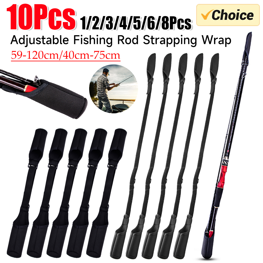 1-10PCS Fishing Rod Socks Srta - Fishing Socks บทวิจารณ์และราคา