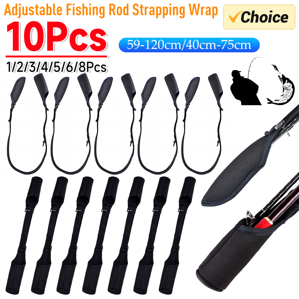 1-10PCS Fishing Rod Socks Srta - Fishing Socks บทวิจารณ์และราคา