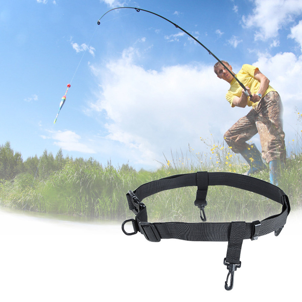 2Pcs Fishing Waist Belt Adjust - Fishing Belt บทวิจารณ์และราคา