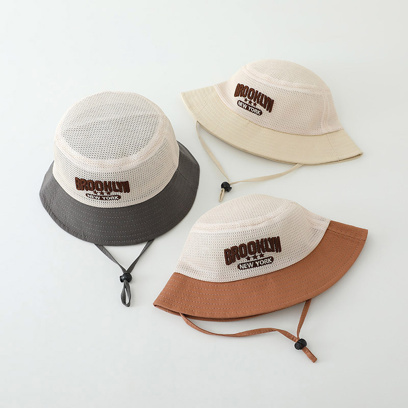 Letter Embroidered Baby Sun Ha - Fishing Hat บทวิจารณ์และราคา