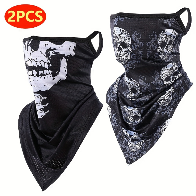 2-Pack, Men's Gothic Mask and  - Fishing Mask Sun Protection บทวิจารณ์และราคา
