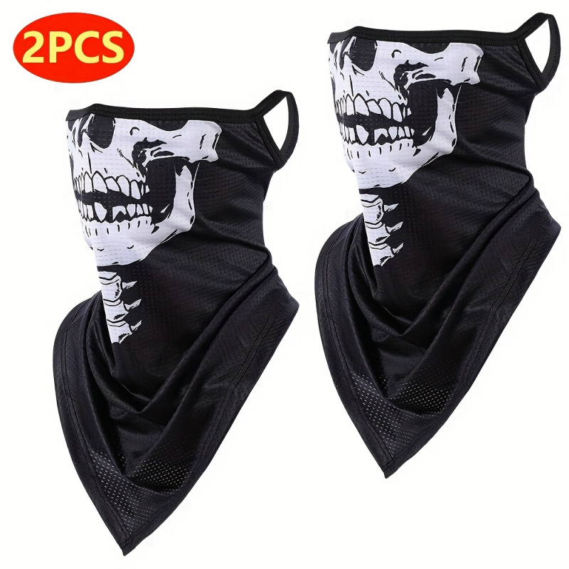 2-Pack, Men's Gothic Mask and  - Fishing Mask Sun Protection บทวิจารณ์และราคา