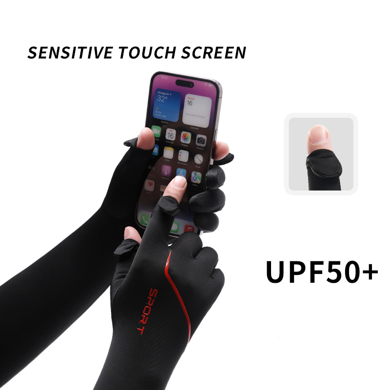 Sun Protection Long Arm Sleeve - Fishing Gloves บทวิจารณ์และราคา