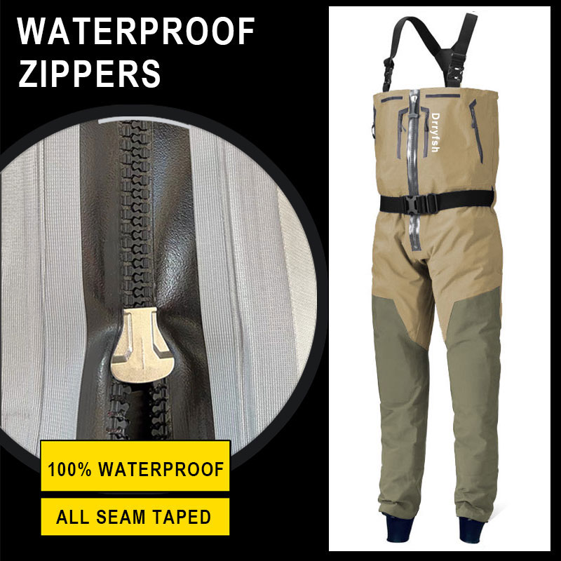 Zippered Waterproof Wader With - Fishing Waders บทวิจารณ์และราคา