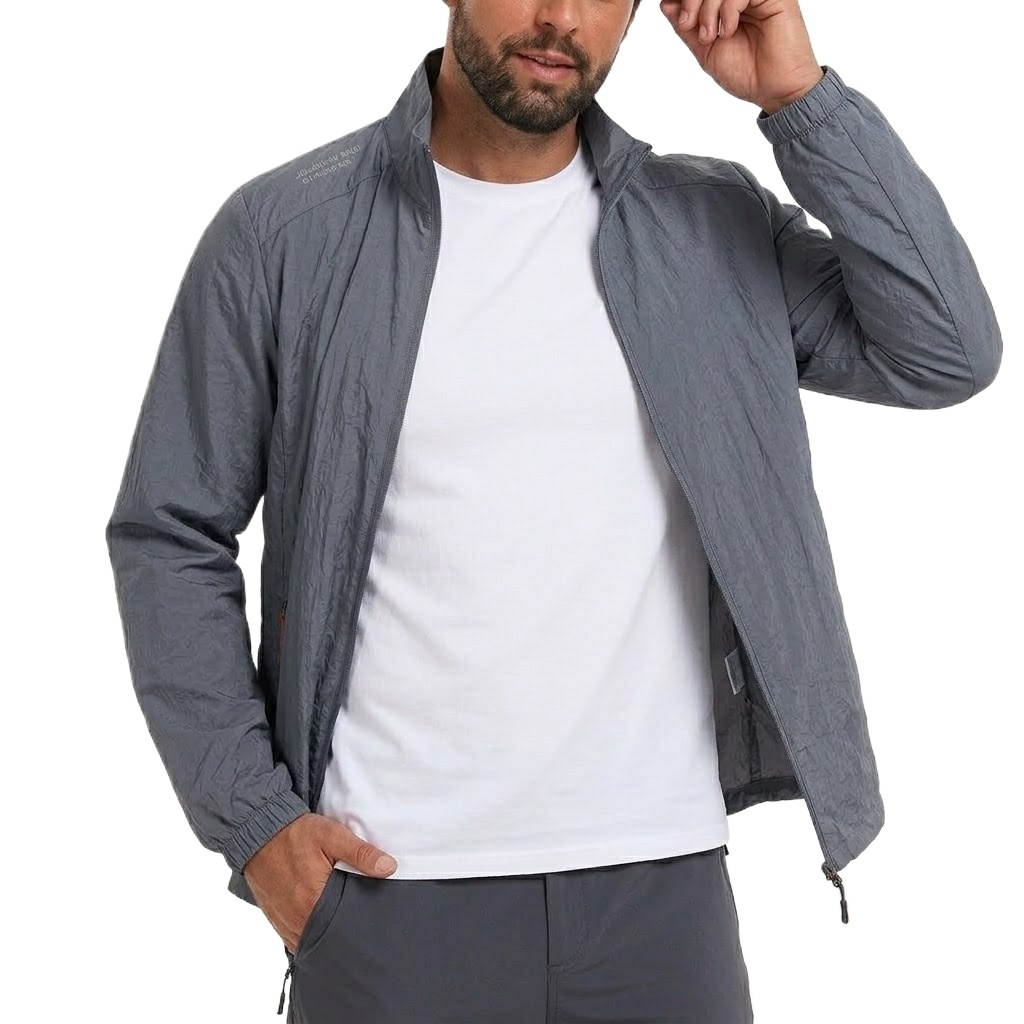 Mens UPF50+ Performance Sunscr - Fishing Jacket Waterproof บทวิจารณ์และราคา