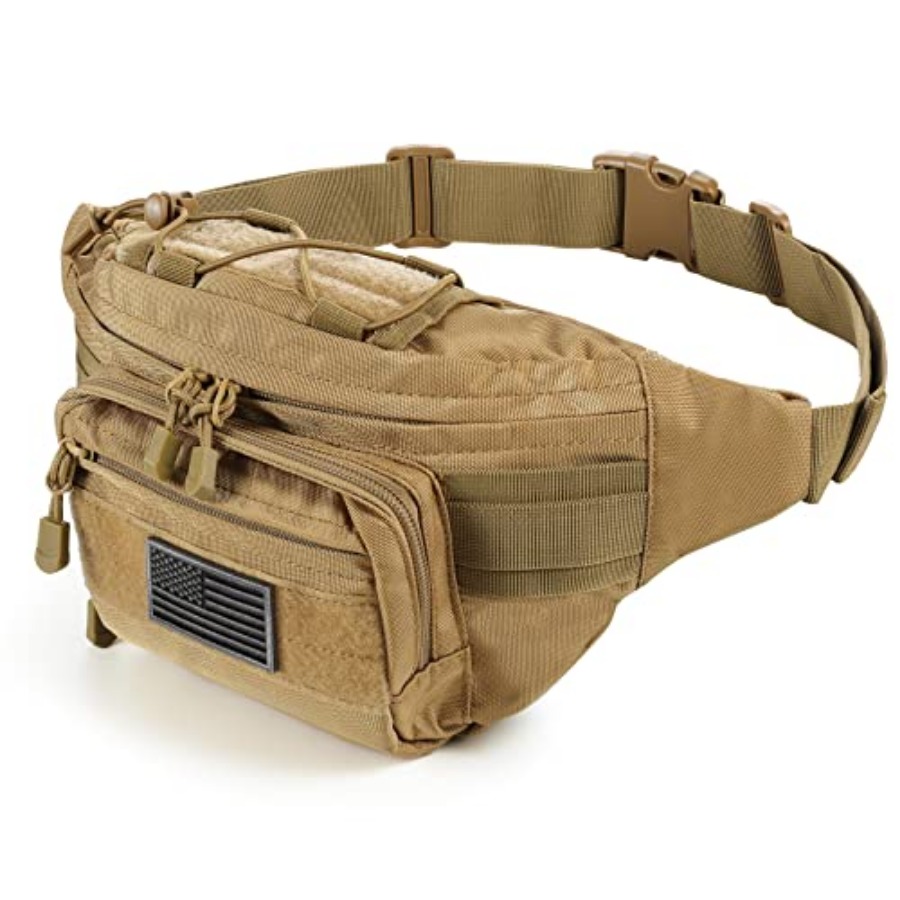 Tactical Fanny Pack, Military  - Fishing Belt บทวิจารณ์และราคา