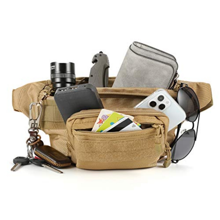 Tactical Fanny Pack, Military  - Fishing Belt บทวิจารณ์และราคา