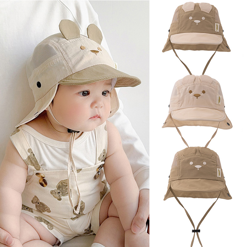 Boys Girls Neck Protection Kid - Fishing Hat บทวิจารณ์และราคา