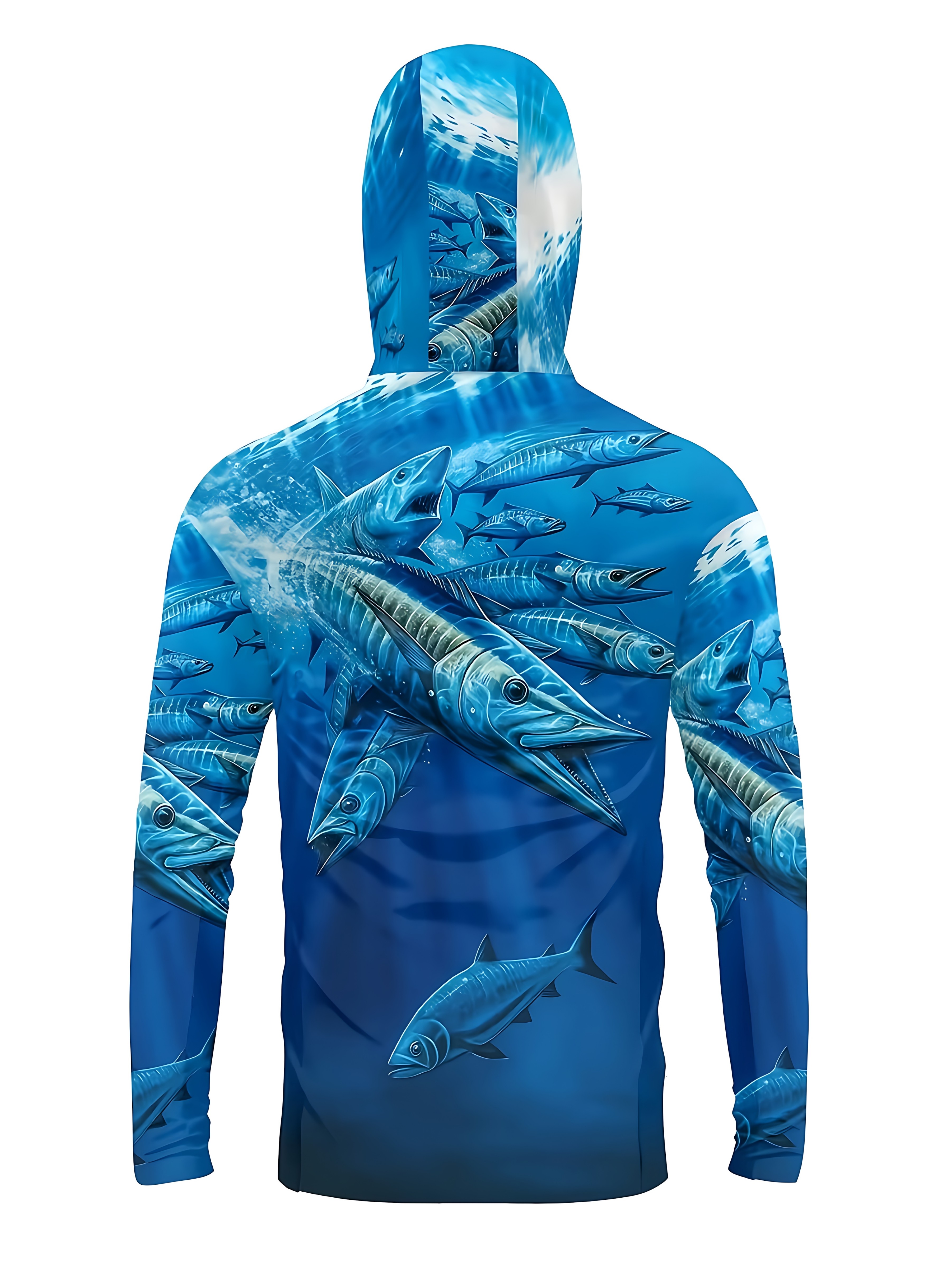 Fishing Shirt Hooded Men Fishi - Fishing Mask Sun Protection บทวิจารณ์และราคา