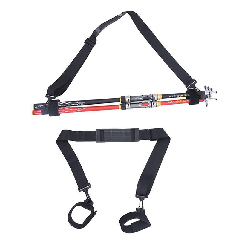 NEW Fishing Rod Carrying Strap - Fishing Belt บทวิจารณ์และราคา