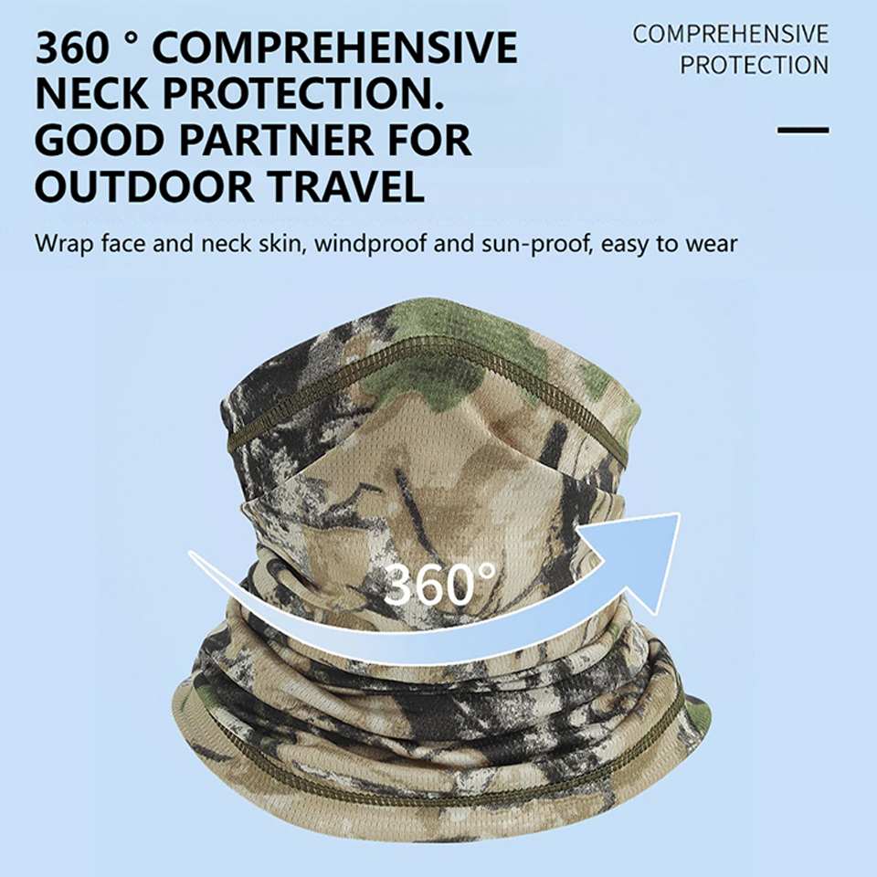 NOFOXO Summer Sports Neck Gait - Fishing Mask Sun Protection บทวิจารณ์และราคา