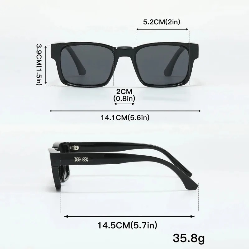 Quality Men Square Polarized S - Fishing Sunglasses Polarized บทวิจารณ์และราคา