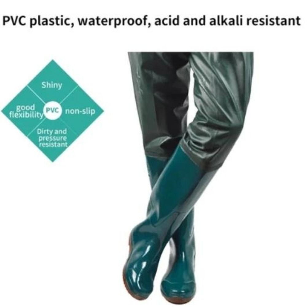 Plastic PVC Transplant Pants W - Fishing Pants Waterproof บทวิจารณ์และราคา