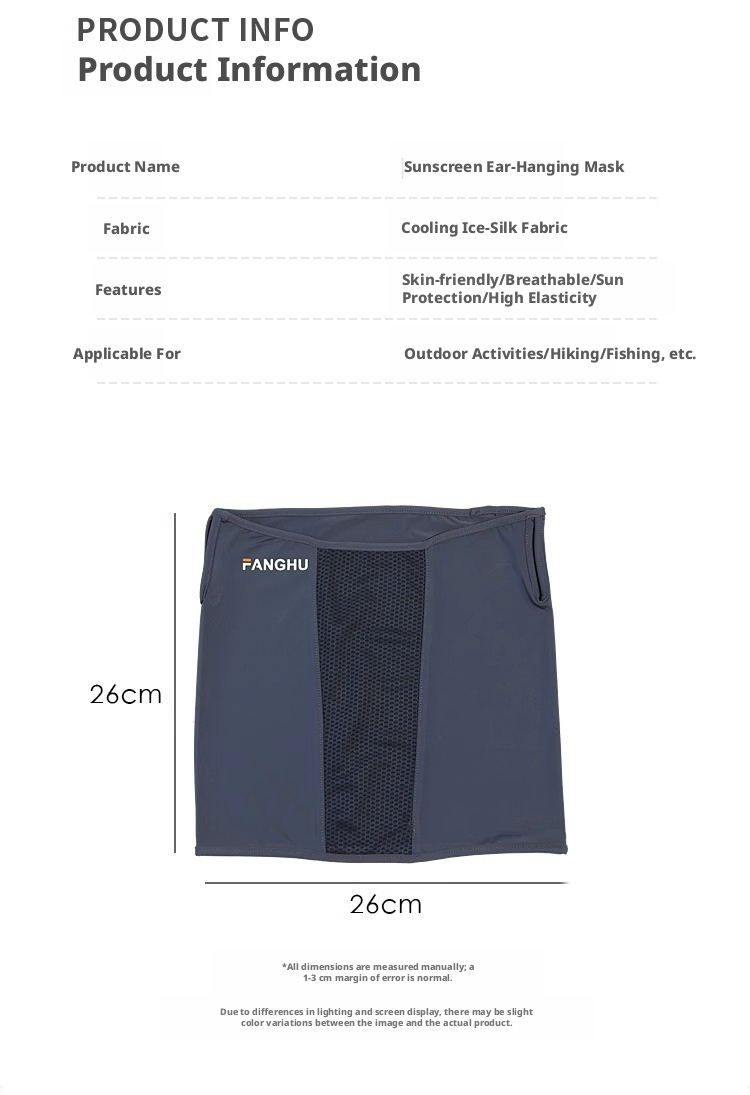 1 piece of summer ice silk ant - Fishing Mask Sun Protection บทวิจารณ์และราคา