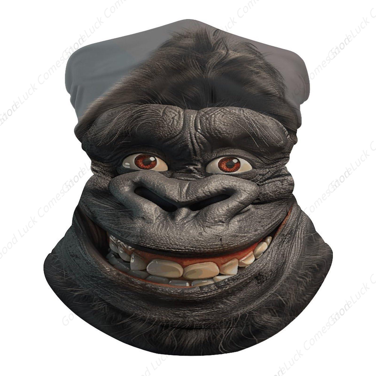 Smiling Gorilla Photo Bandana  - Fishing Mask Sun Protection บทวิจารณ์และราคา