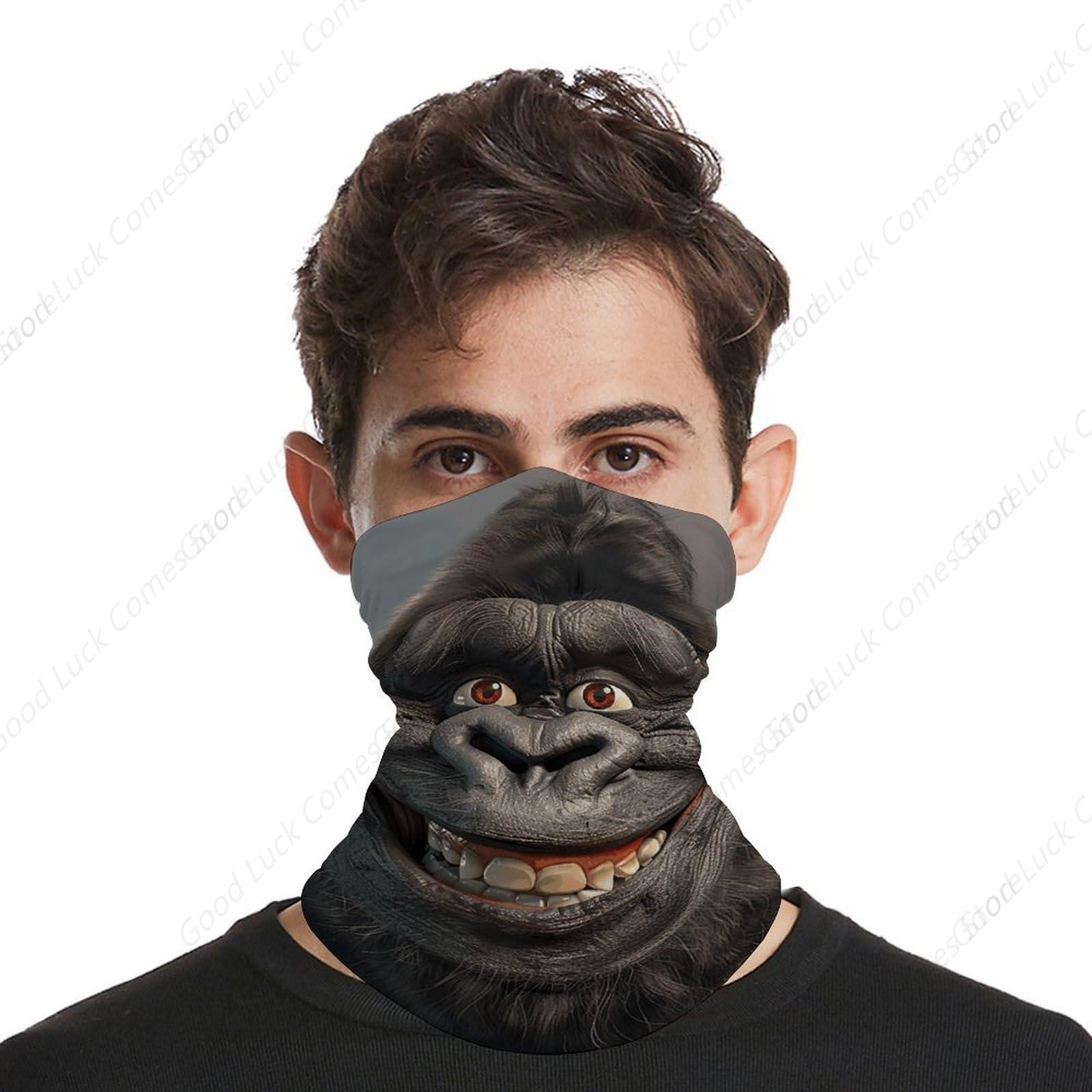 Smiling Gorilla Photo Bandana  - Fishing Mask Sun Protection บทวิจารณ์และราคา