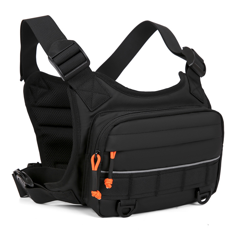 Front Chest Bag Camping Vest B - Fishing Vest บทวิจารณ์และราคา