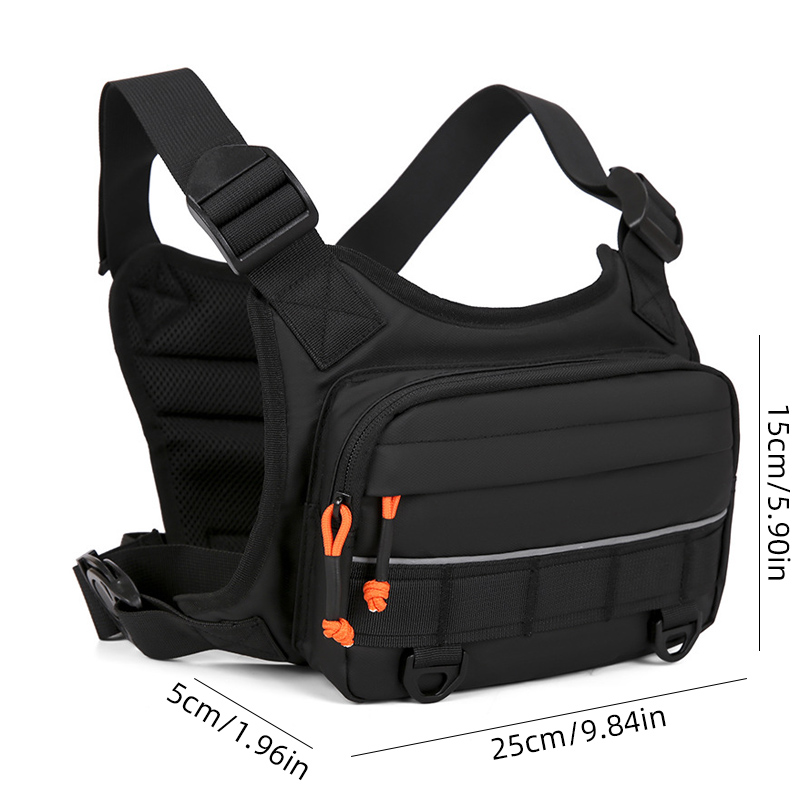 Front Chest Bag Camping Vest B - Fishing Vest บทวิจารณ์และราคา