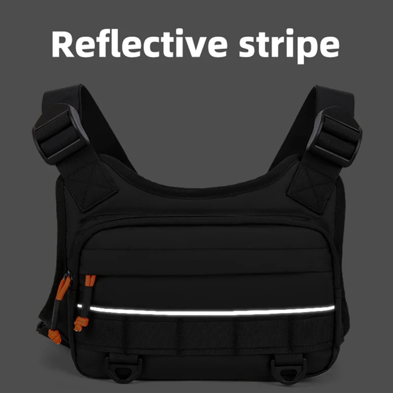 Front Chest Bag Camping Vest B - Fishing Vest บทวิจารณ์และราคา