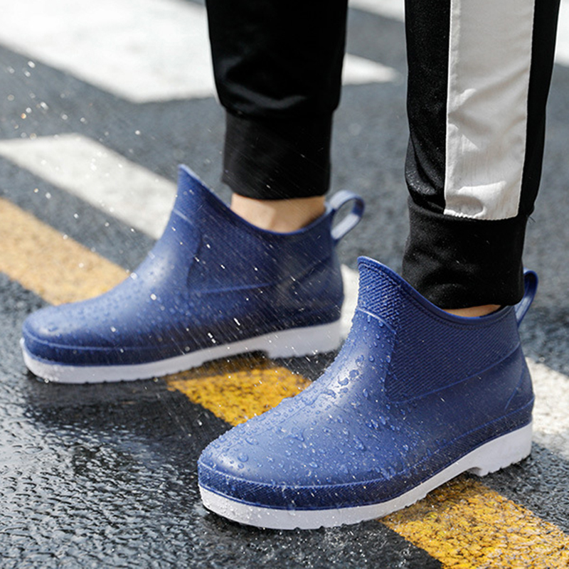 Spring Unisex Rubber Rain Boot - Fishing Boots บทวิจารณ์และราคา