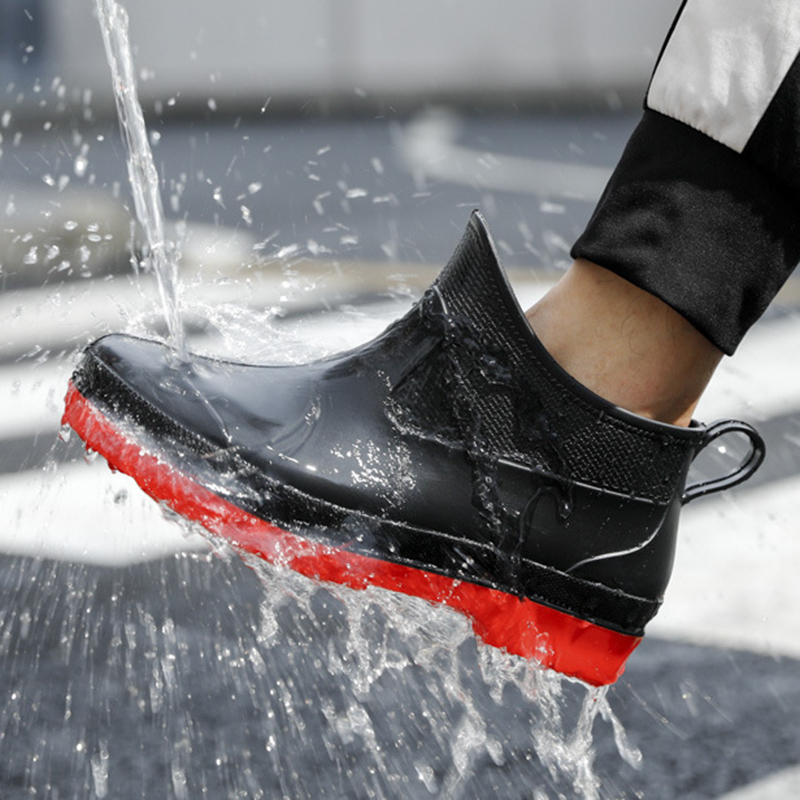 Spring Unisex Rubber Rain Boot - Fishing Boots บทวิจารณ์และราคา