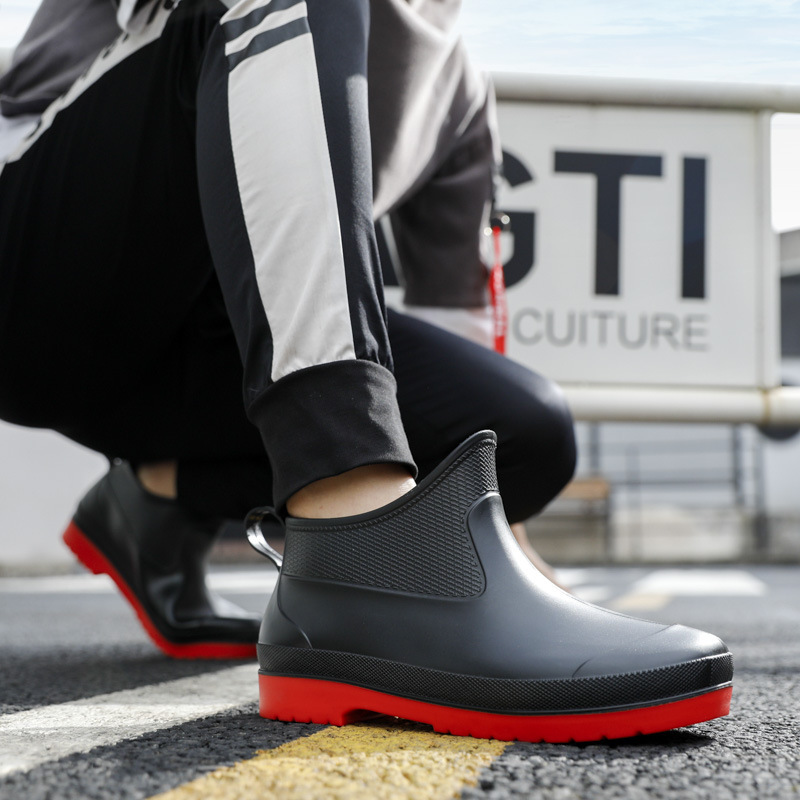 Spring Unisex Rubber Rain Boot - Fishing Boots บทวิจารณ์และราคา