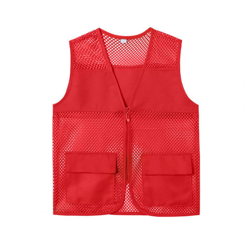Fishing Vest Hollow Out Zipper - Fishing Vest บทวิจารณ์และราคา