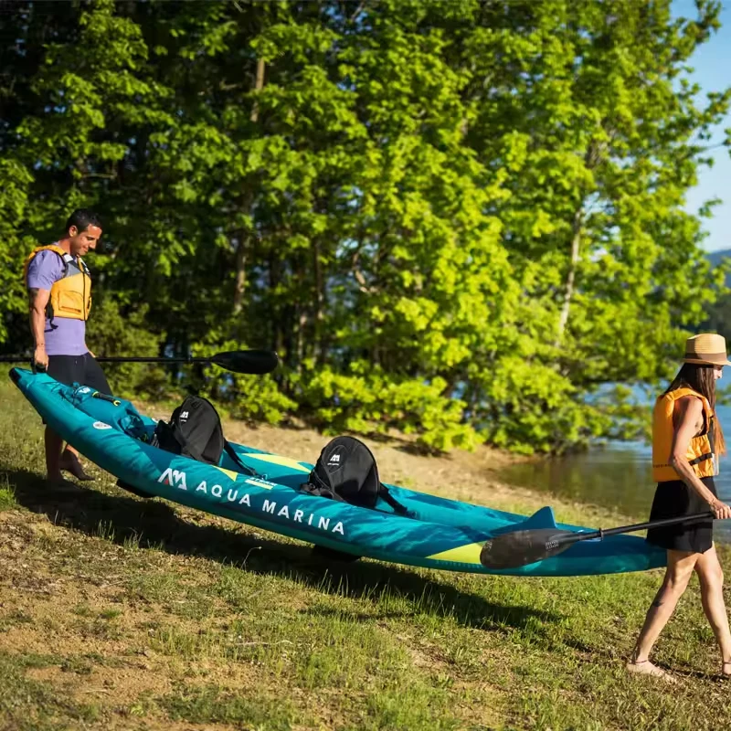 Canoe Kayak Inflatable Boat 1- - Fishing Bag Waterproof บทวิจารณ์และราคา