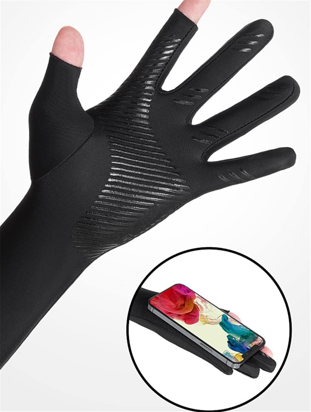 UV Protection Armsleeves with  - Fishing Gloves บทวิจารณ์และราคา