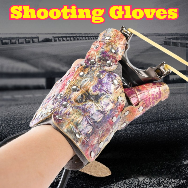 Half Finger Cowhide Gloves Cro - Fishing Gloves บทวิจารณ์และราคา