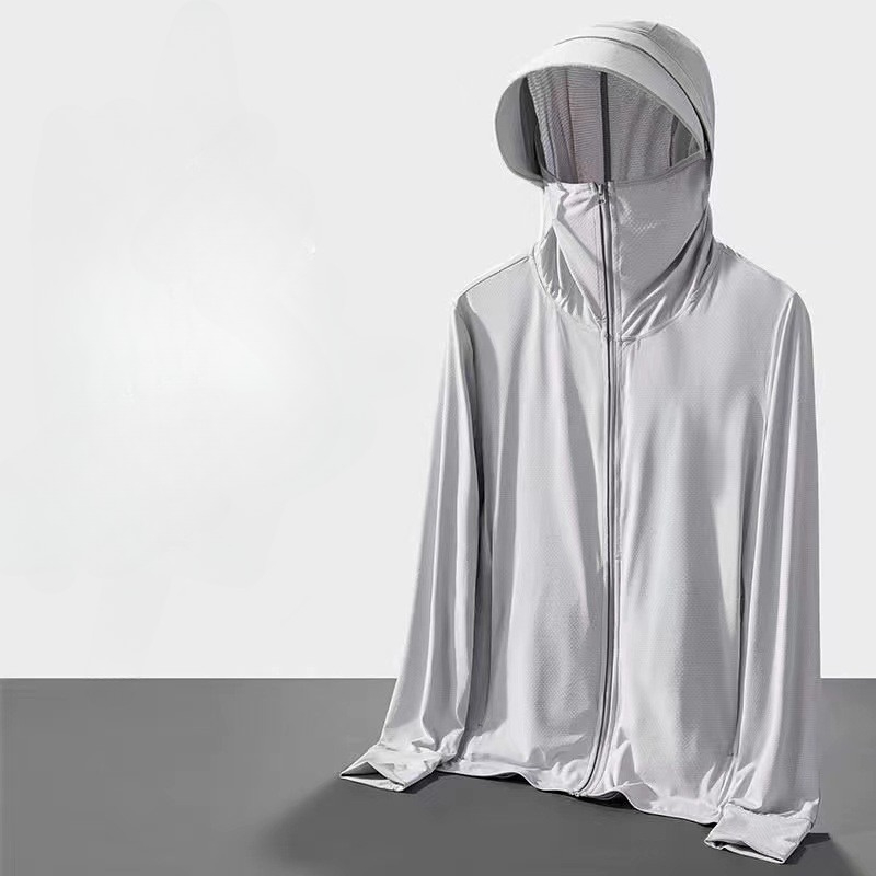 Men's Summer Sun protection Co - Fishing Hoodie บทวิจารณ์และราคา