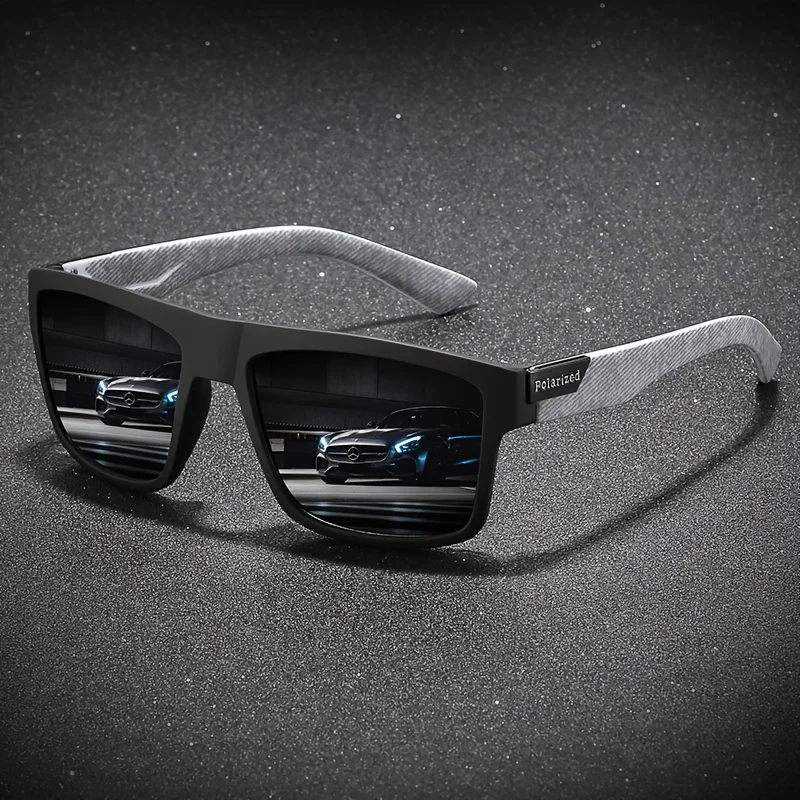 Fashion Vintage Square Polariz - Fishing Sunglasses Polarized บทวิจารณ์และราคา